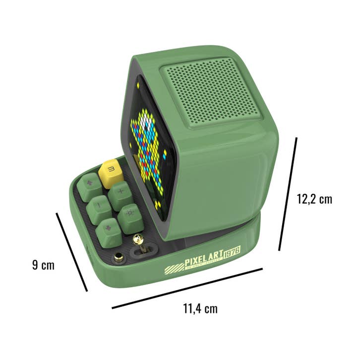 RESET CLUB - Wholesale Luidsprekers/speakers - GROENE LUIDSPREKER - DITOO PRO BLUETOOTH SPEAKER - DIVOOM1