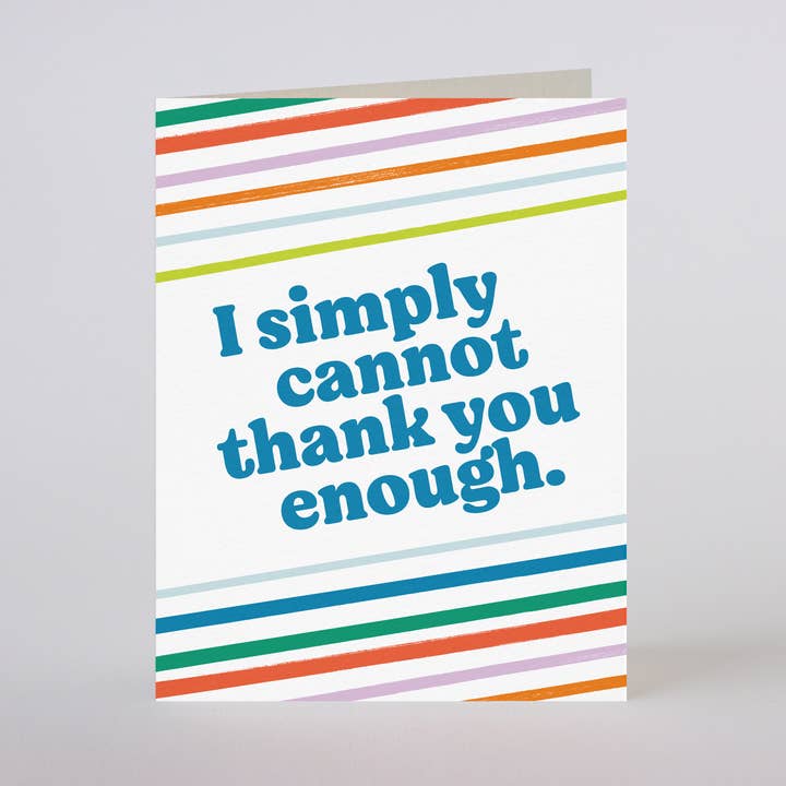 MERCI - carte de vœux pour la vente par Mixtape Paper Co.