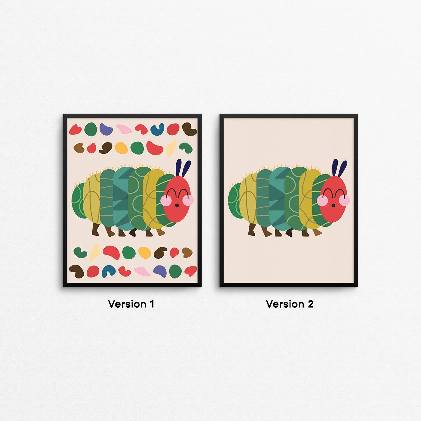 Mad Love Creative Co. – wholesale Art print – Very Hungry Caterpillar Print2