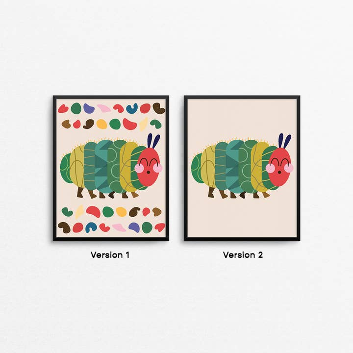 Mad Love Creative Co. - Wholesale Art Print - Very Hungry Caterpillar Print2