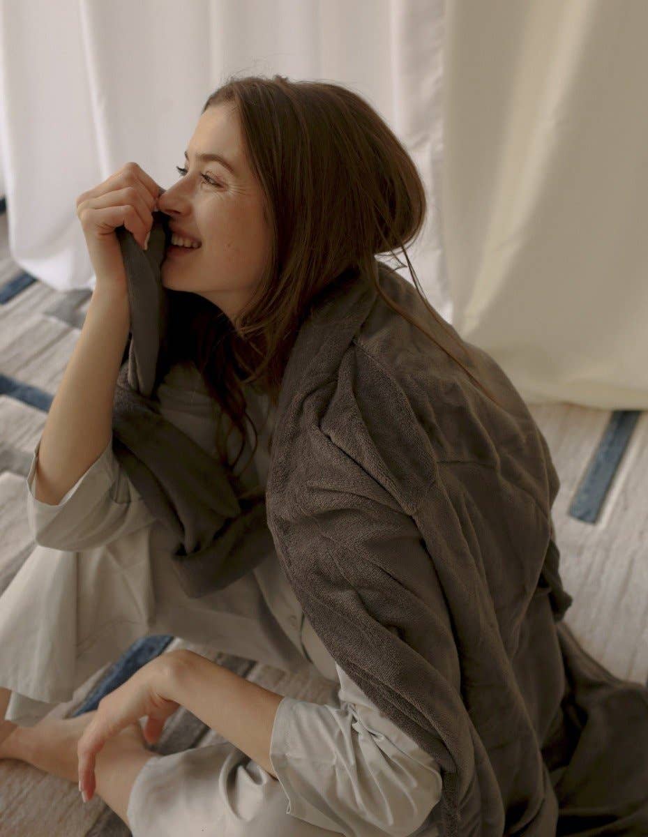 Leveret Pajamas - Wholesale Robe - Women's - Womens Fleece Robe7