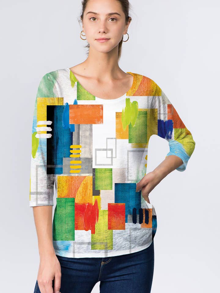 201 FIONA Top for wholesale by ET'LOIS