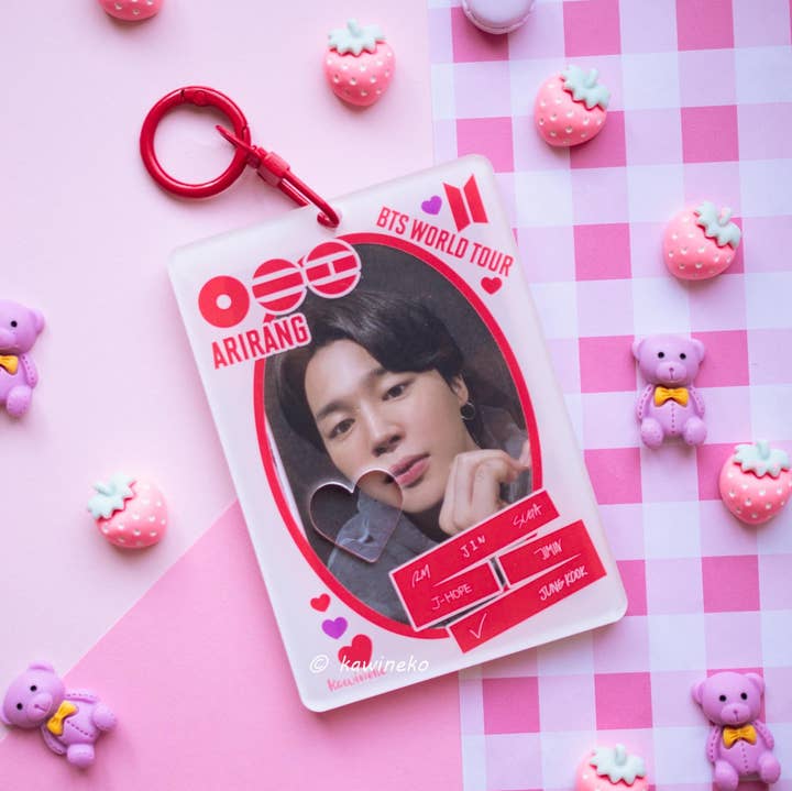 Kawineko - Wholesale Keychain - Women's - BTS world tour 2 window pc holder photocard keychain kpop 1