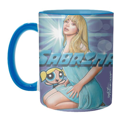 Mugs 'Powerpop Sabrina' for wholesale by ART WOW