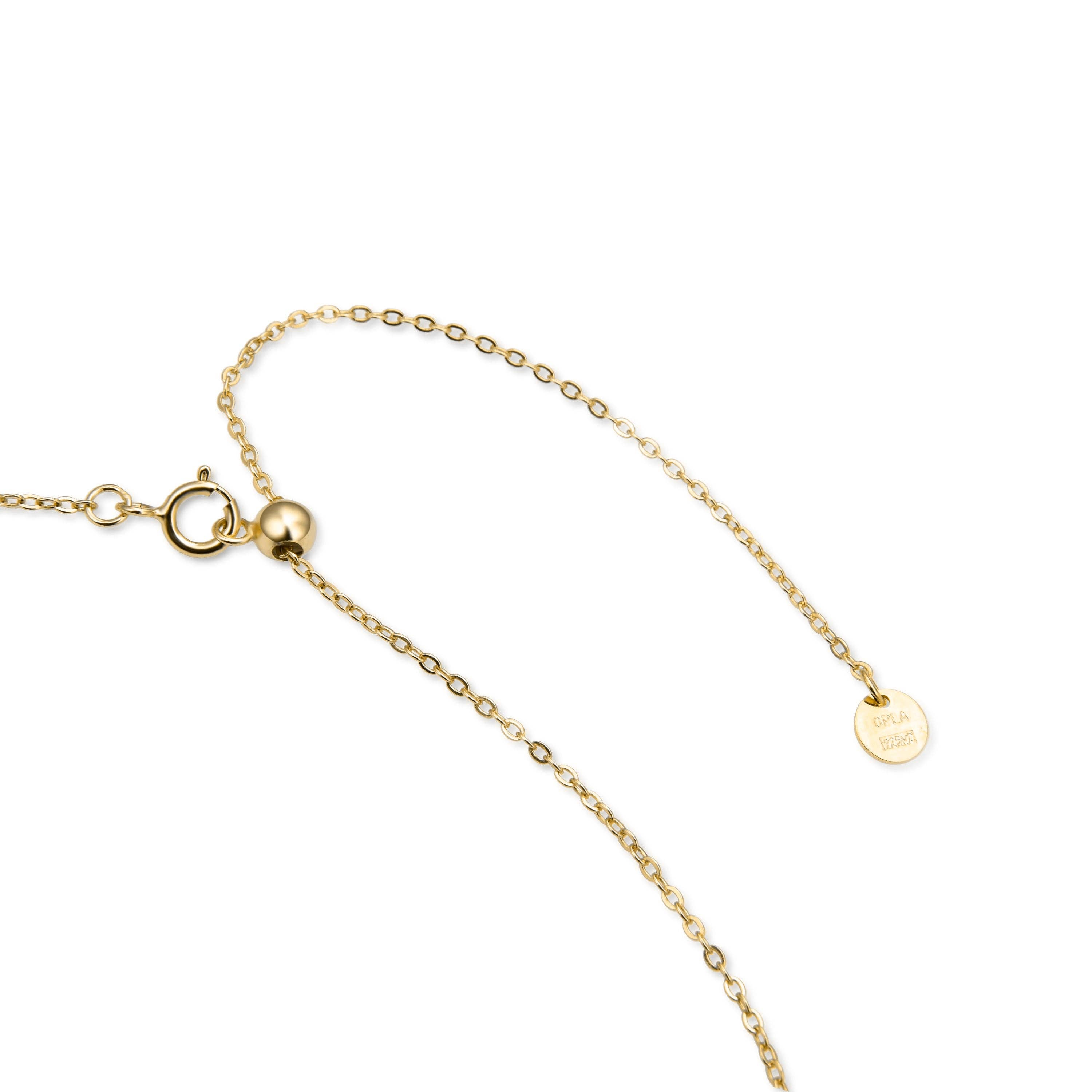 Luxenter - Wholesale Choker/Collar - Collar de Plata de Ley 925 con Cuarzo Hidrotermal Naranja acabado en oro amarillo de 18K - Asvorg3