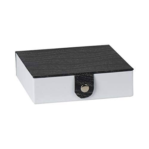 Hammont - Wholesale Gift Box - Black Gift Box With Snap Closure 3 Pack 5.9X5.9X1.81