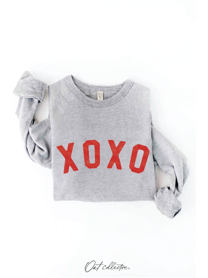 OAT COLLECTIVE - Wholesale Graphic sweatshirt – Women’s - XOXO Graphic Sweatshirt5