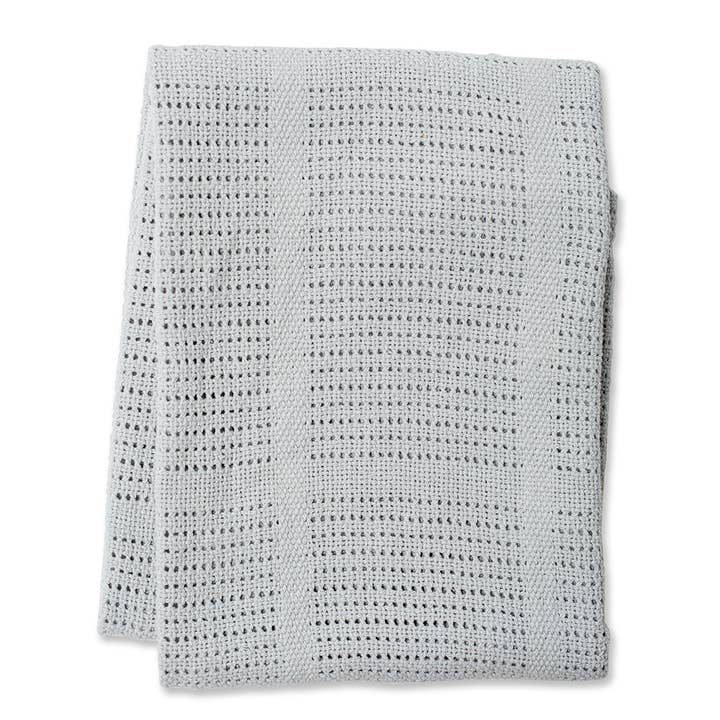 Lulujo - Wholesale Bedding Blanket - Kids & Baby - Cellular Blanket - Grey