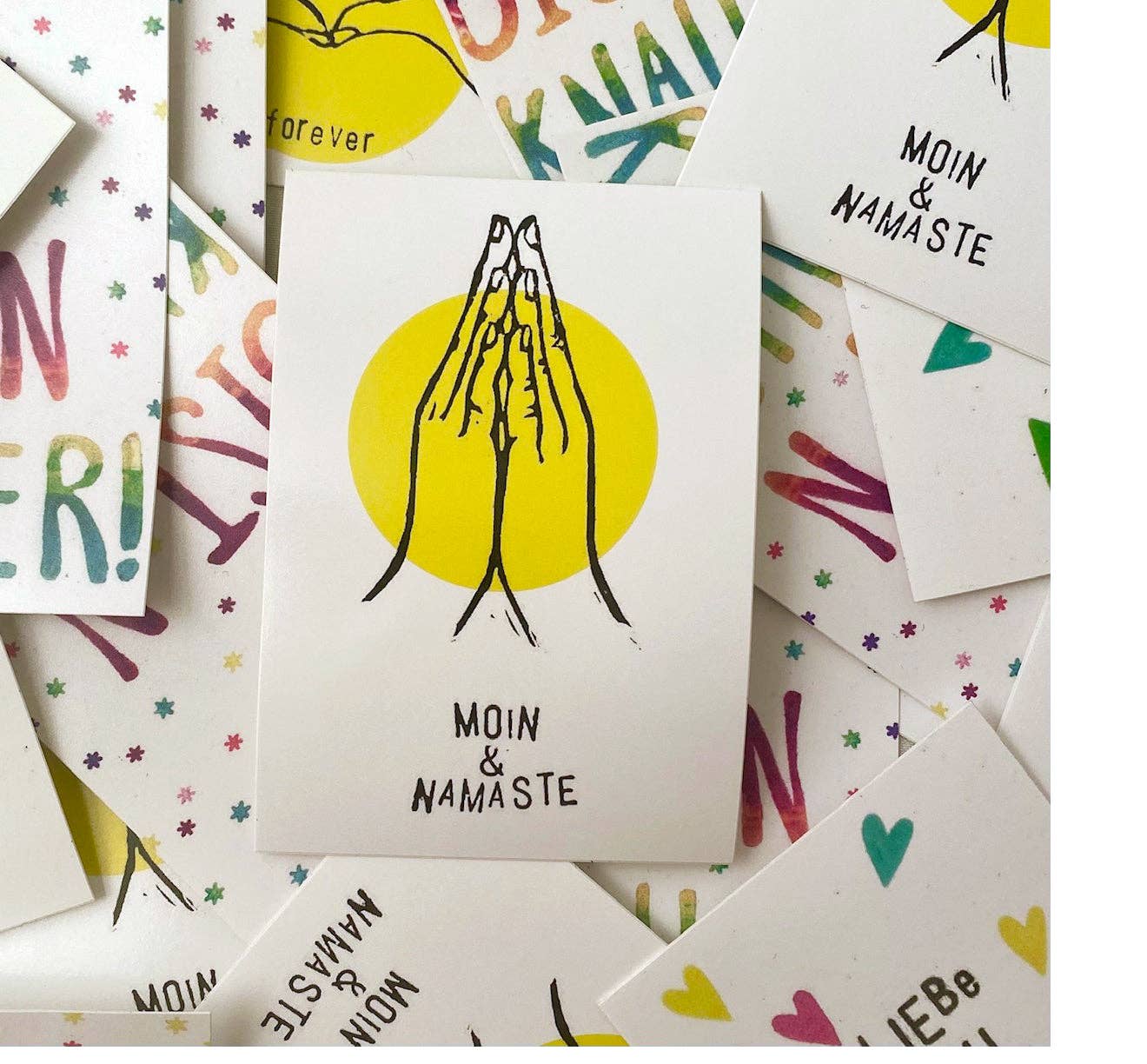 kuki - Wholesale Sticker - "Moin & Namaste" Sticker2