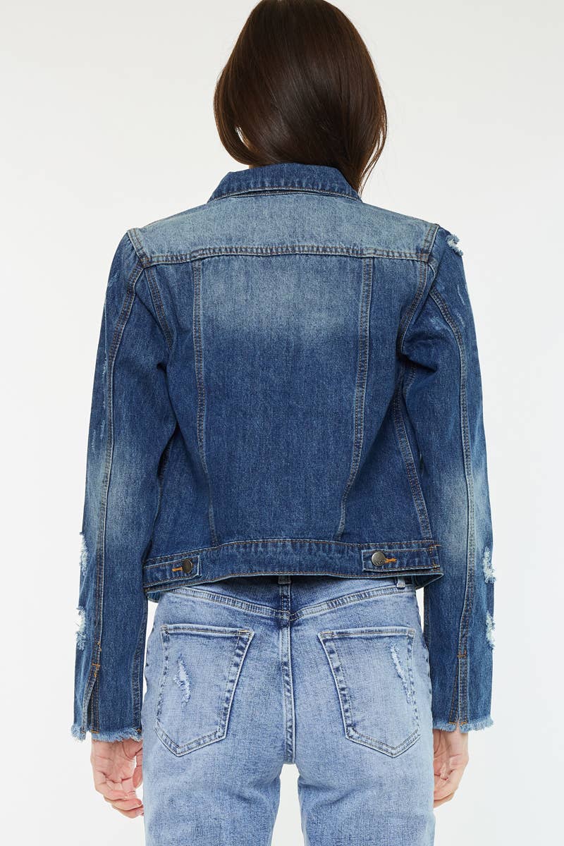 Nature Denim - Wholesale Denim Jacket - Women's - NT2097DD4