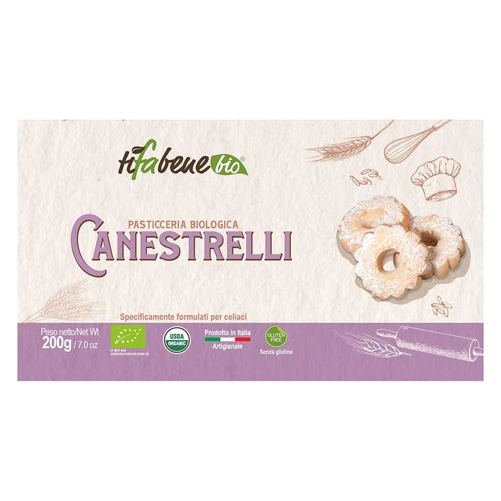 Le deliziose pasticceria sas Ti fa bene bio - Vendita all'ingrosso Biscotti - Canestrelli senza glutine