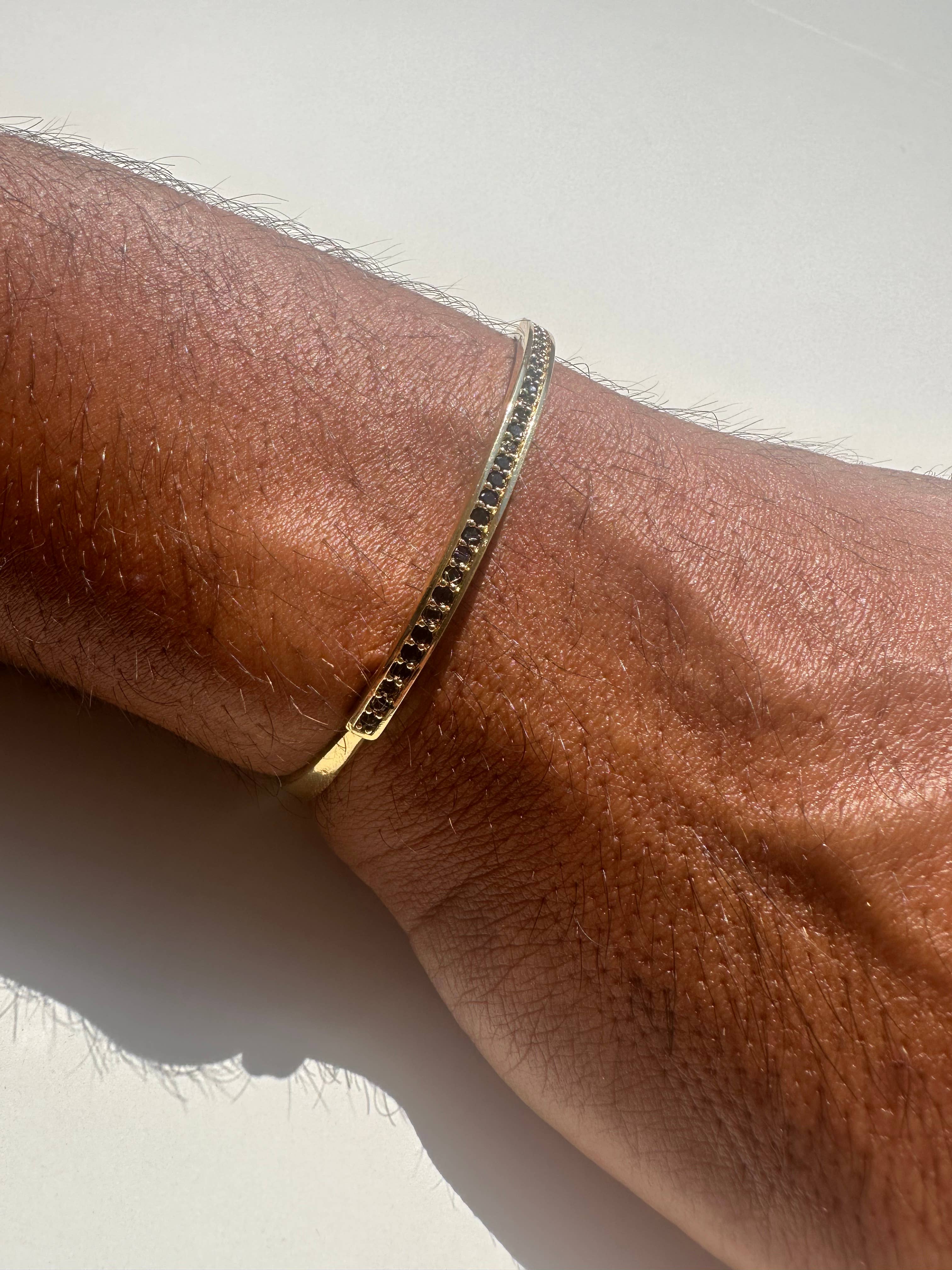 Christina Christi - Vente Bracelet manchette - Bracelet jonc en or pour homme, bracelet manchette en or4