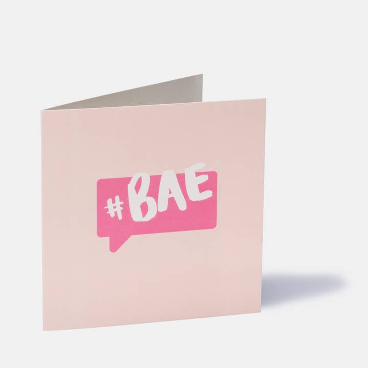 Cartão #BAE Hashtag por atacado de TAAB London