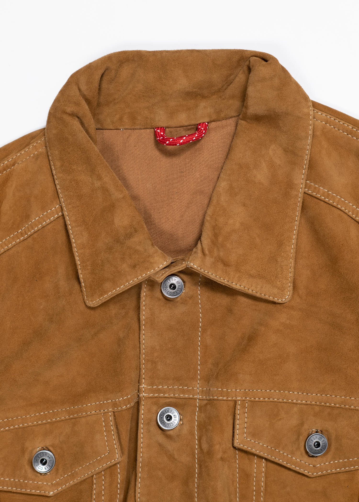 Iron & Resin - Wholesale Jacket - Men's - Highwayman Goat Suede Jacket6