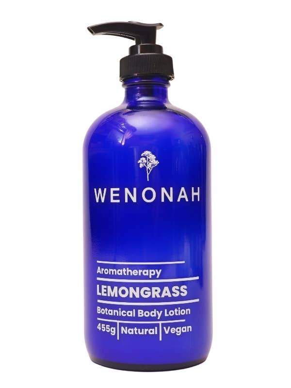Lemongrass Körperlotion für den Großhandel von Wenonah Body Lab