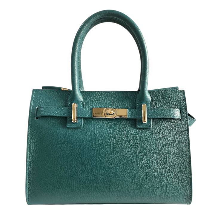 MODARNO - Wholesale Top Handle Bag - Women's - Modarno "Gina" handbag and shoulder bag in genuine leather 28x14x20cm20