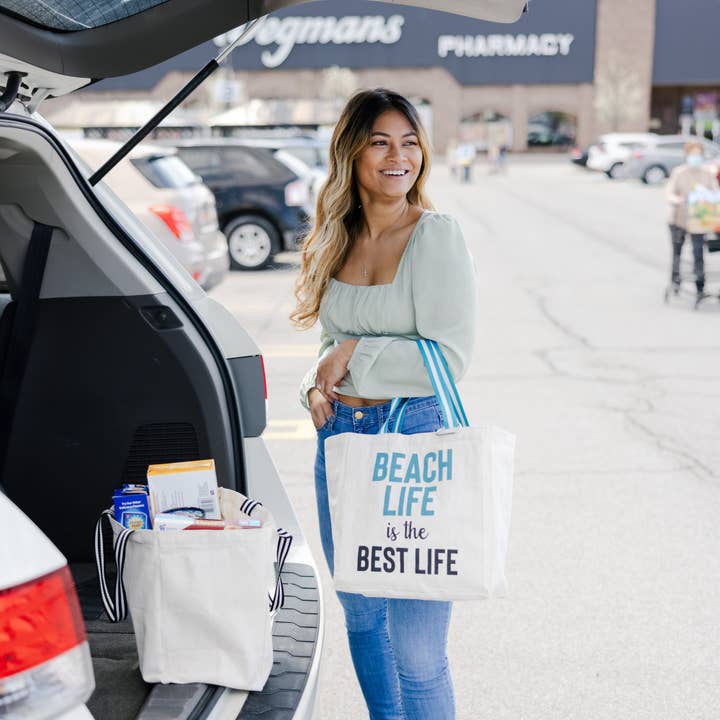 Pavilion - Wholesale Cadeautasje - Beach Life - Cadeautas van 100% katoenen keperstof2