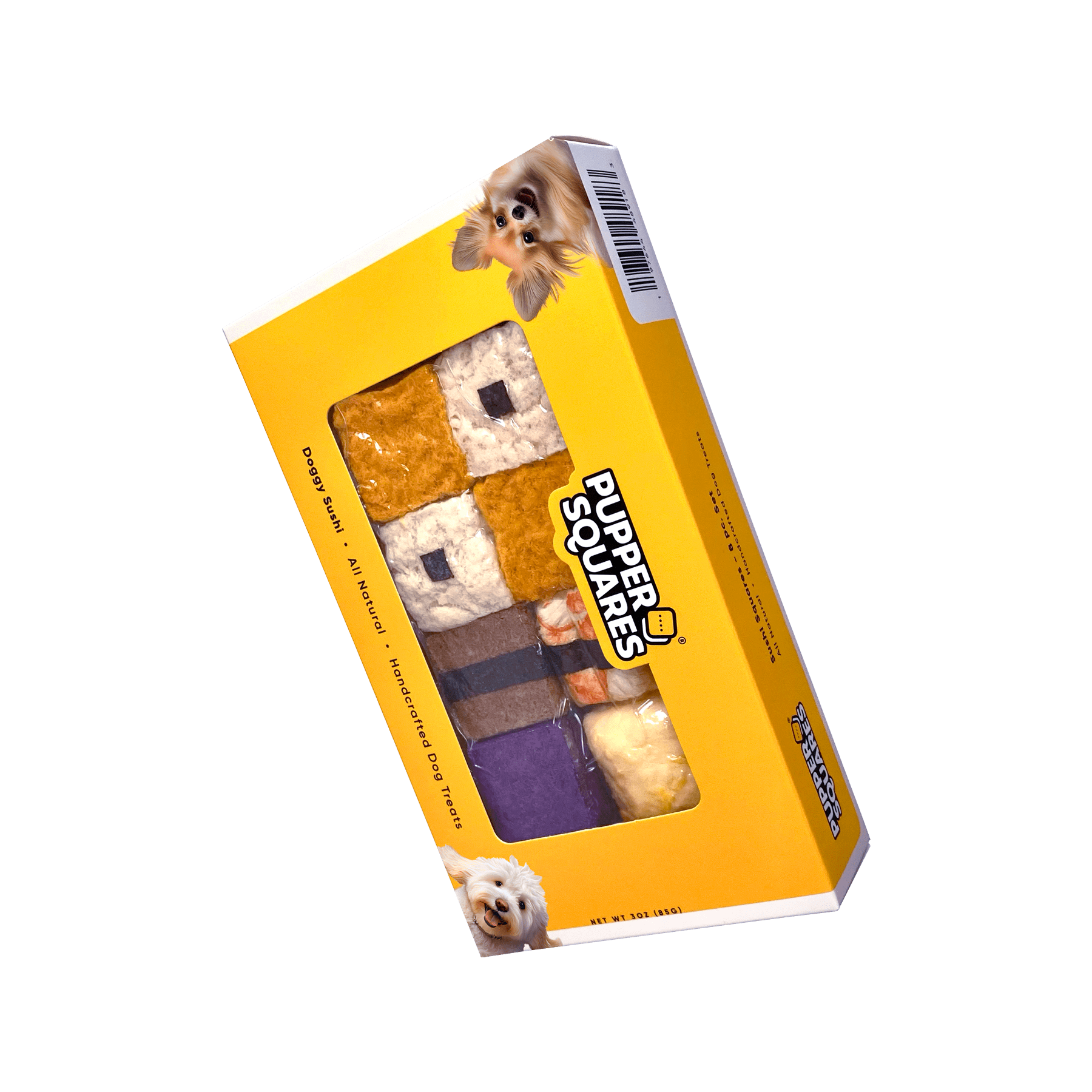 Pupper Squares - Wholesale Pet Treats - Dog - Pupper Squares Doggy Sushi - 8pc. Set | Dog Treats1