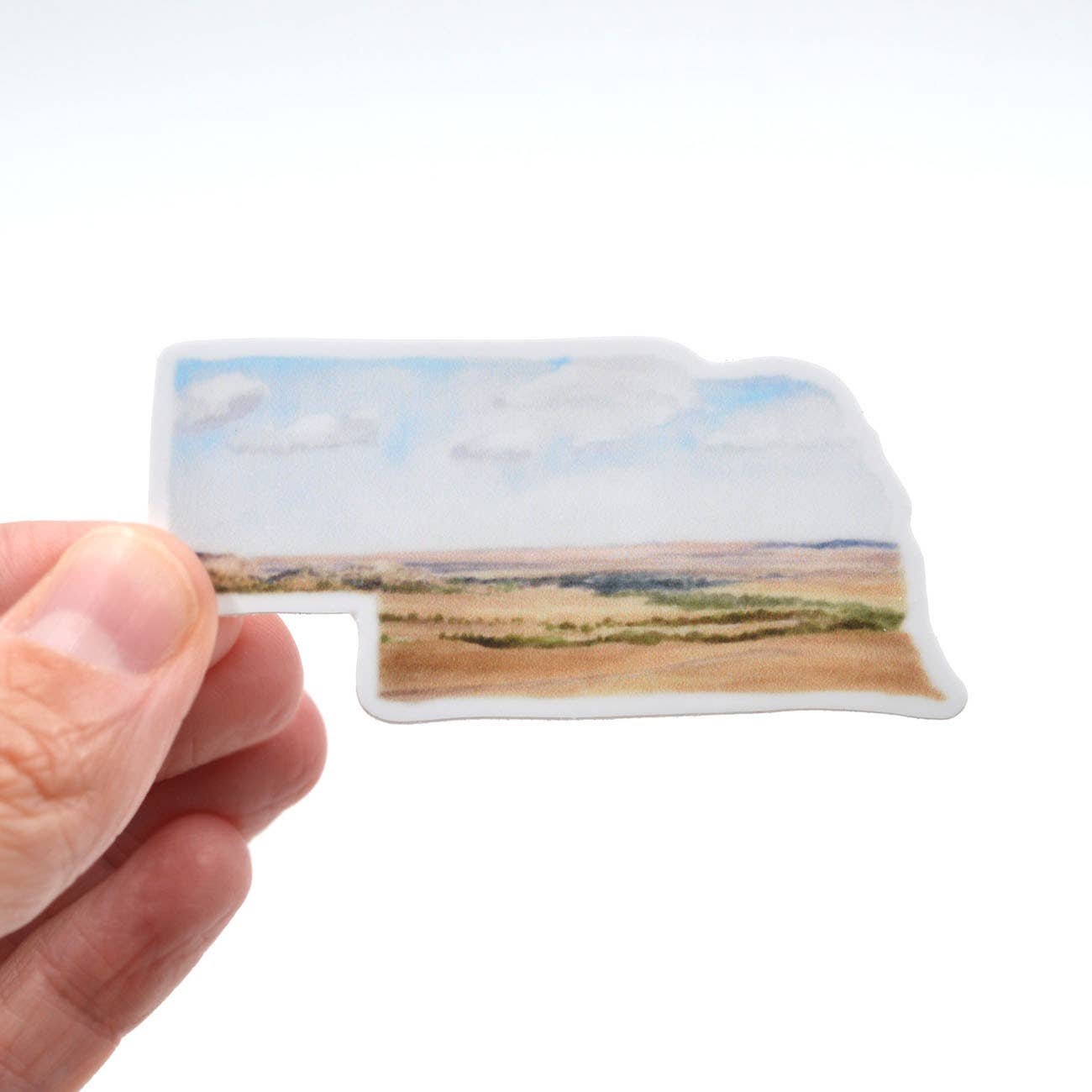 Rachel Alvarez Art - Wholesale Sticker - Nebraska State Vinyl Laptop Decal Sticker (mini)2