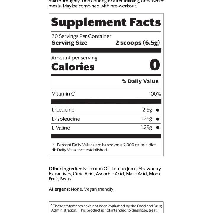 Promix - Wholesale Protein/Superfood Powder - Strawberry Lemon BCAA Powder2