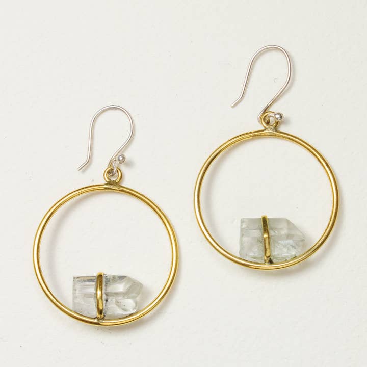 Healing Orbit Earrings for wholesale by dZi Handmade