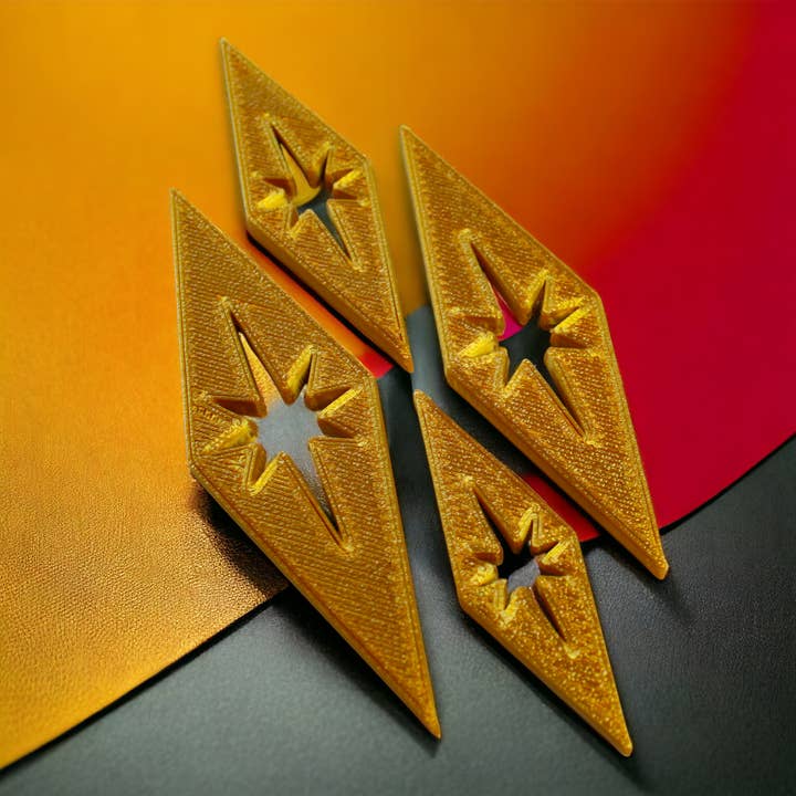 Retro Layers – wholesale Magnet – Midcentury Modern Diamond Starburst kylskåpsmagneter Retro