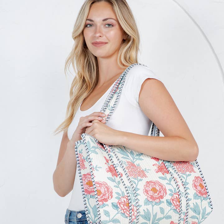 LA Soul - Wholesale Tote Bag - Women's - Quilted Tote Bag (BG-30)0