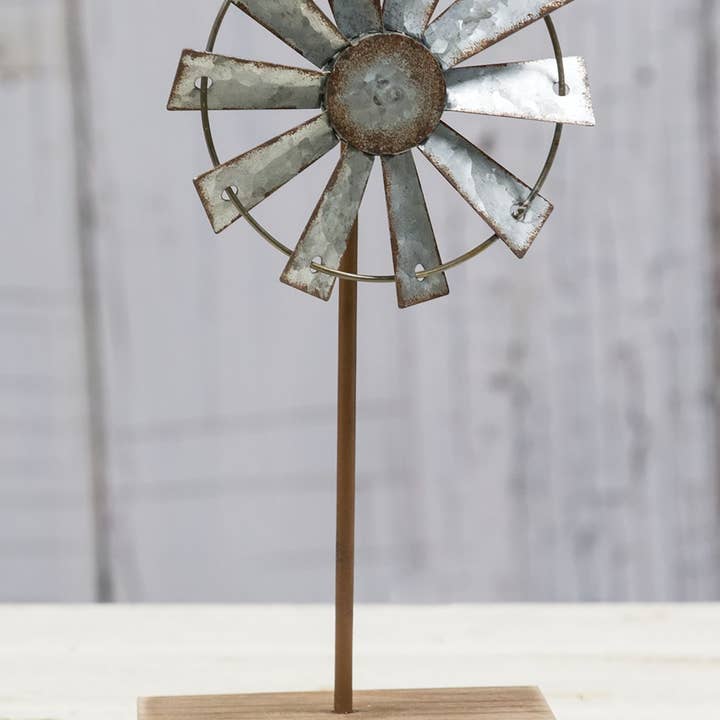 Col House Designs – Engroshandel Bordpynt – Vindmølle Finial - 9"2