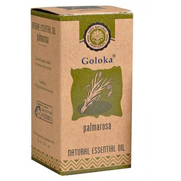 Goloka Palmarosa Natuurlijke Essentiële Olie 10ml voor wholesale door Wonder Incense
