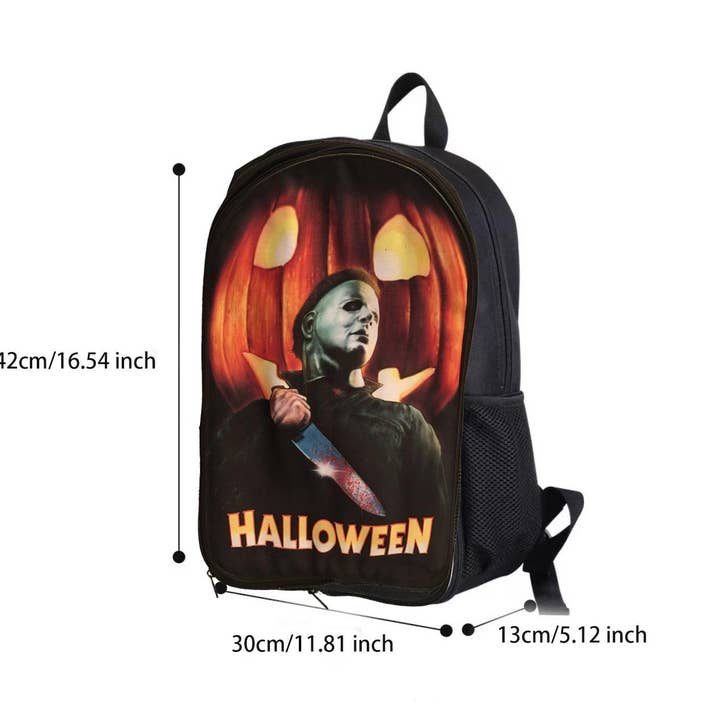 Wild Star Hearts - Vendita all'ingrosso Zaino - Unisex - Zaini per Film Horror da Uomo e Donna Borse da Esterno per Halloween - Michael Myers2