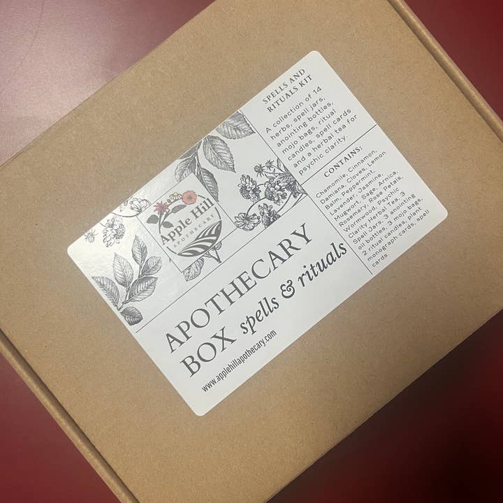 Apothecary Box - Spells and Rituals for wholesale by Apple Hill Apothecary