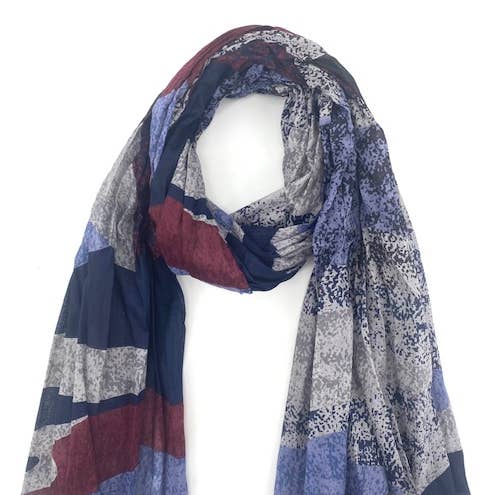 Maison Unik Accessoires - Vente Écharpe – homme - Écharpe Chèche homme - Foulard 100% coton pour homme0