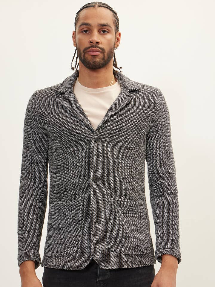 Black White Jacket for wholesale by Ron Tomson