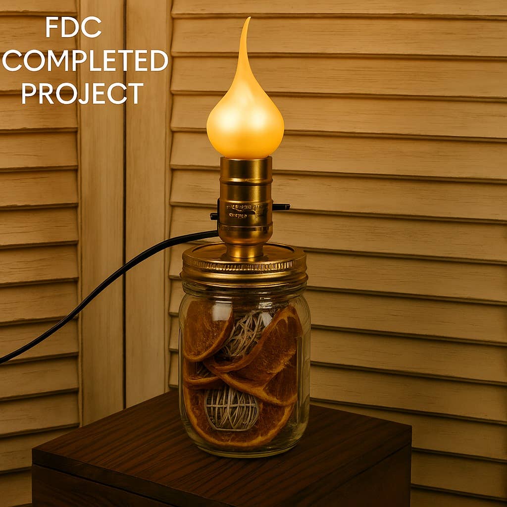 Factory Direct Craft - Wholesale Light Bulb/Puck - Pearlized Silicone Dipped Standard Flame Bulb3