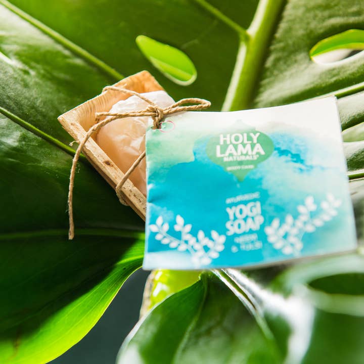 Holy Lama Naturals - Vente Pains de savon - Coffret cadeau Yogi Soap, fait main, ayurvédique, végétalien