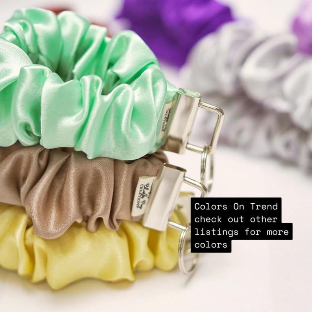 Blush Pop Creations - Wholesale Keychain - Women's - SCRUNCHIE WRISTLET KEYCHAIN - Choose Your Favourite Colors7
