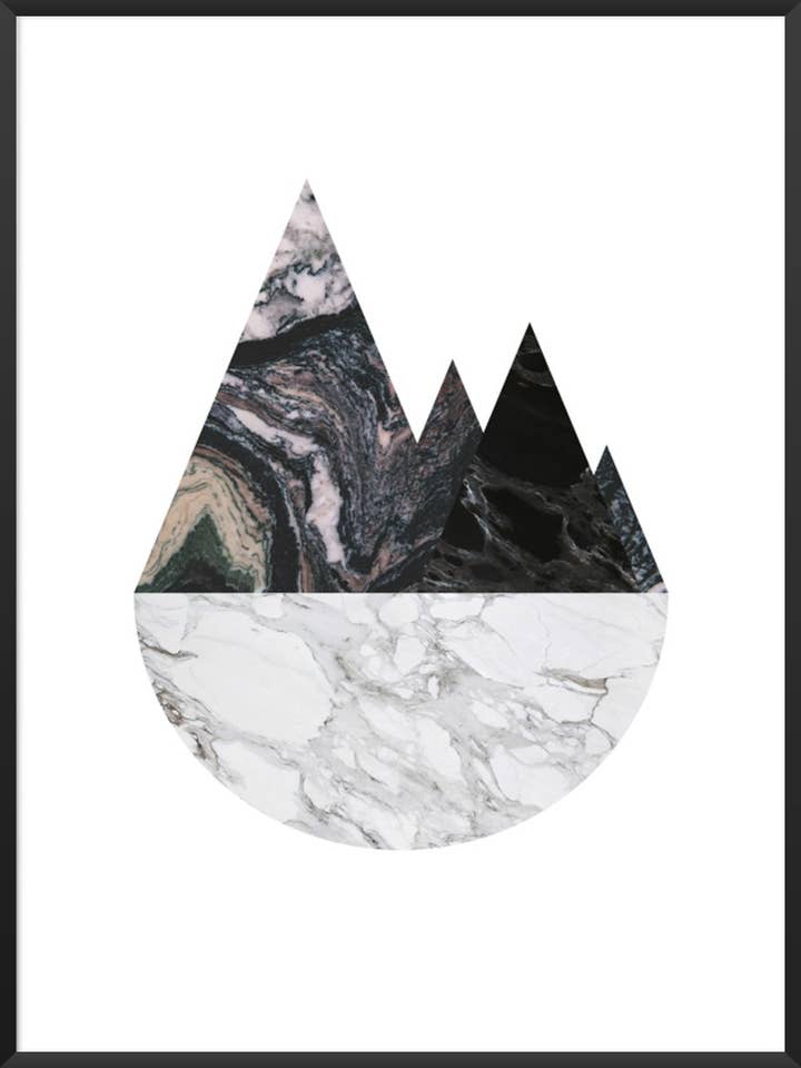 Marble Mountains - Poster for wholesale by Project Nord