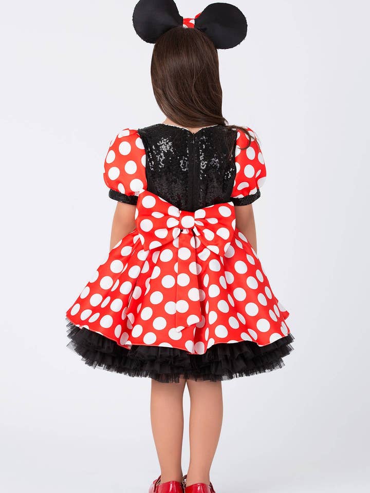 Pamina Kids - Wholesale Costume - Kids - Colourful Girls Little Mouse Costume 3-7 Age 35010pr