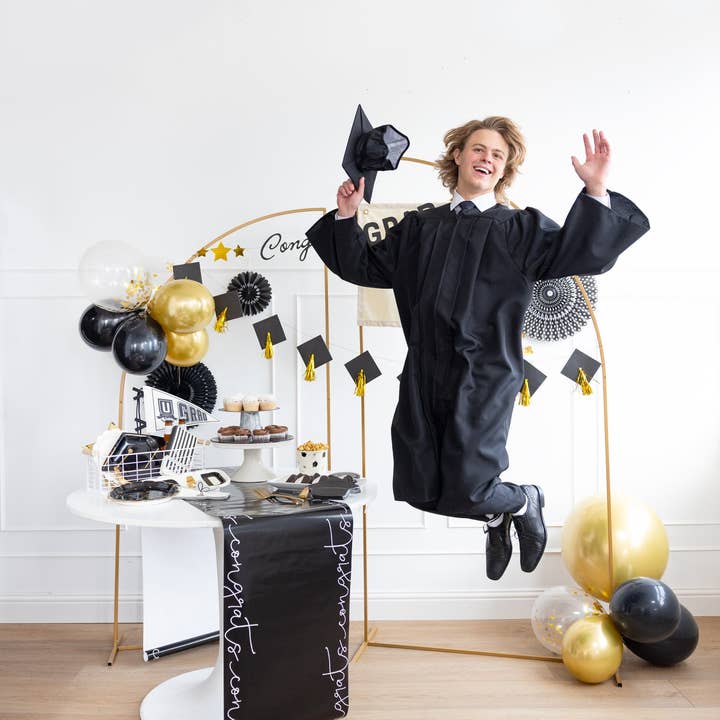 My Mind’s Eye - Wholesale Disposable Table Cover/Runner - GRD1020 - Congrats Paper Table Runner5