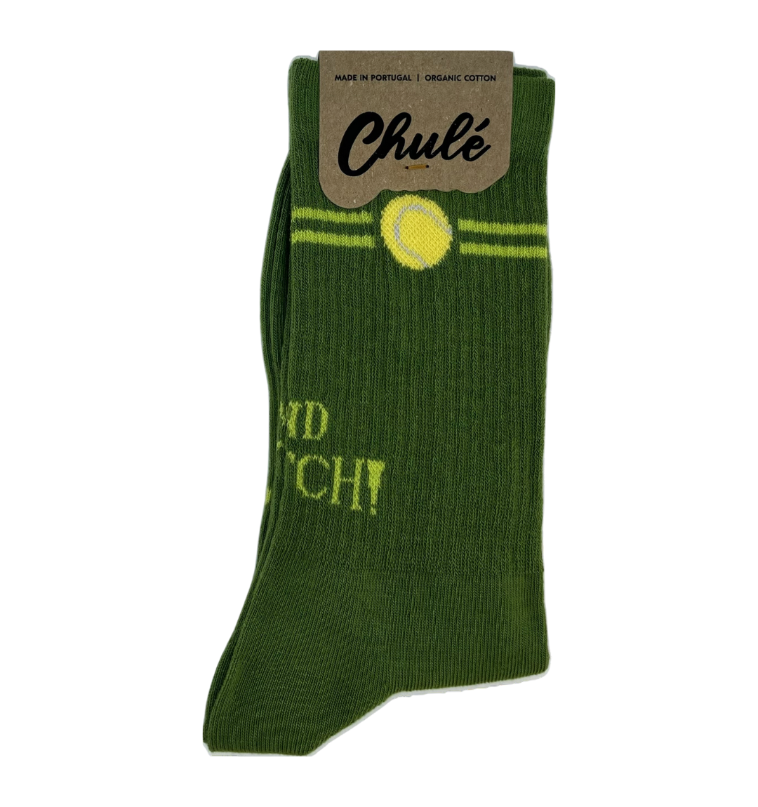 CHULÉ SOCKS – Großhandel Socken - Unisex – Spiel, Satz und Sieg! - Rasen1