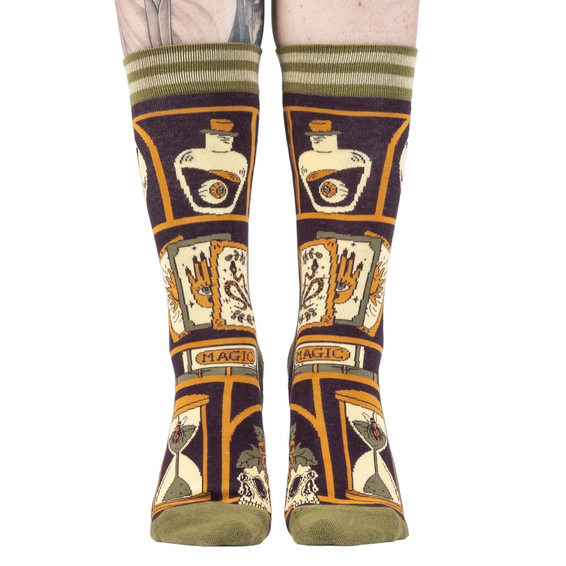FootClothes LLC - Wholesale Socks - Unisex - Cabinet of Curiosities Crew Socks3