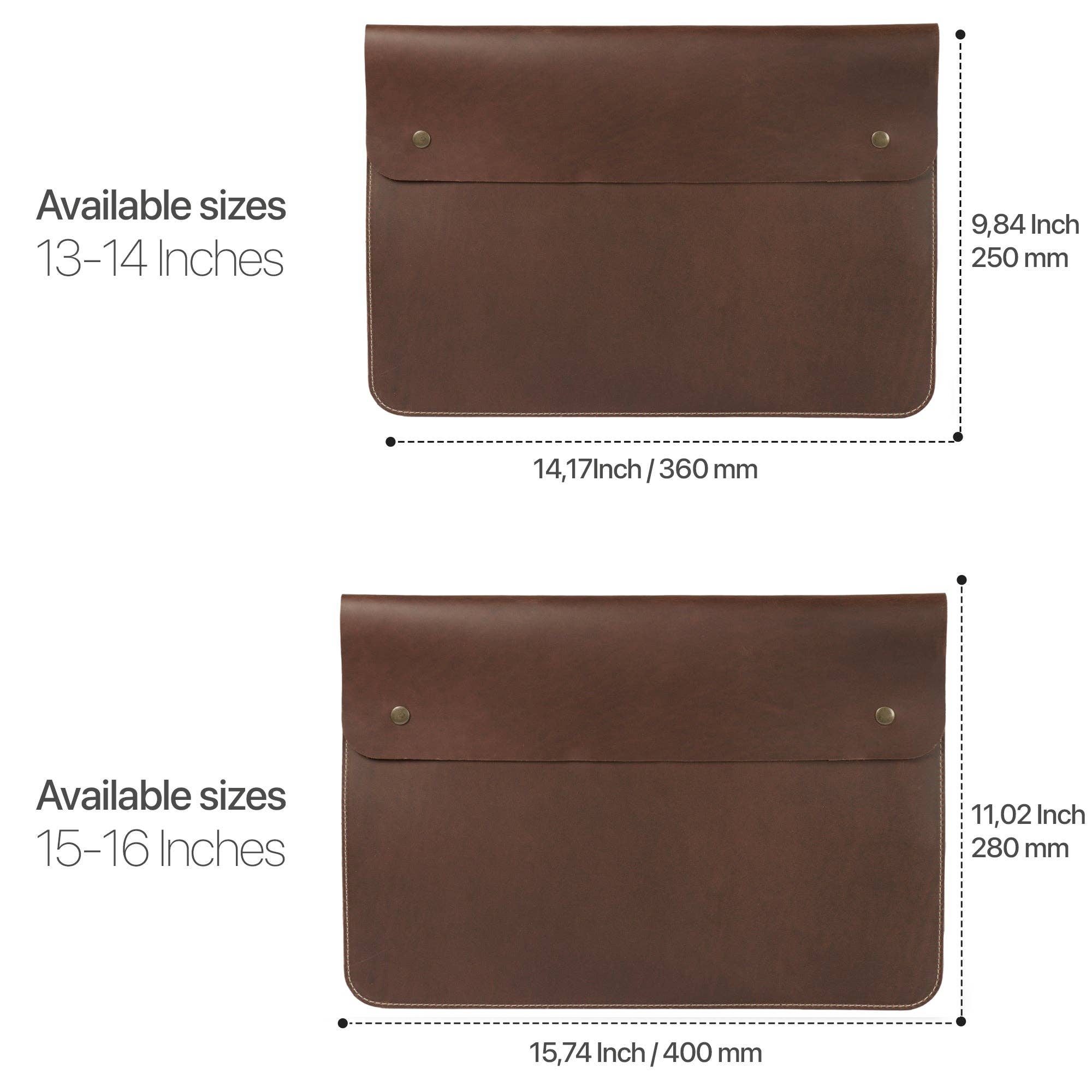 Londo - Wholesale Laptop/Tablet Case - Unisex - MegaGear Fine Leather and Sleeve Bag for MacBook Pro, MacBook Air and iPad Case10