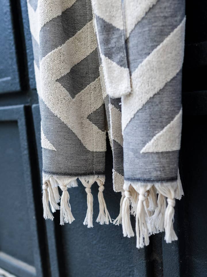 Kikoya - Wholesale Badjas - Uniseks - Kikoya lichtgewicht badjas met capuchon van Turks katoen, Raised Terry23