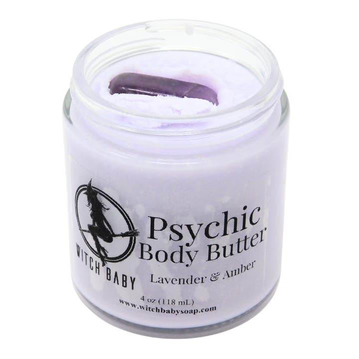 Psychic Body Butter for wholesale by Witch Baby Soap