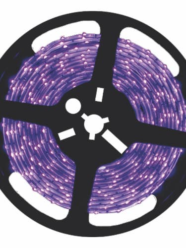 LED Blacklight Linkable Fixture Strips - 16ft - 300 LED's for wholesale by Scorpio Posters