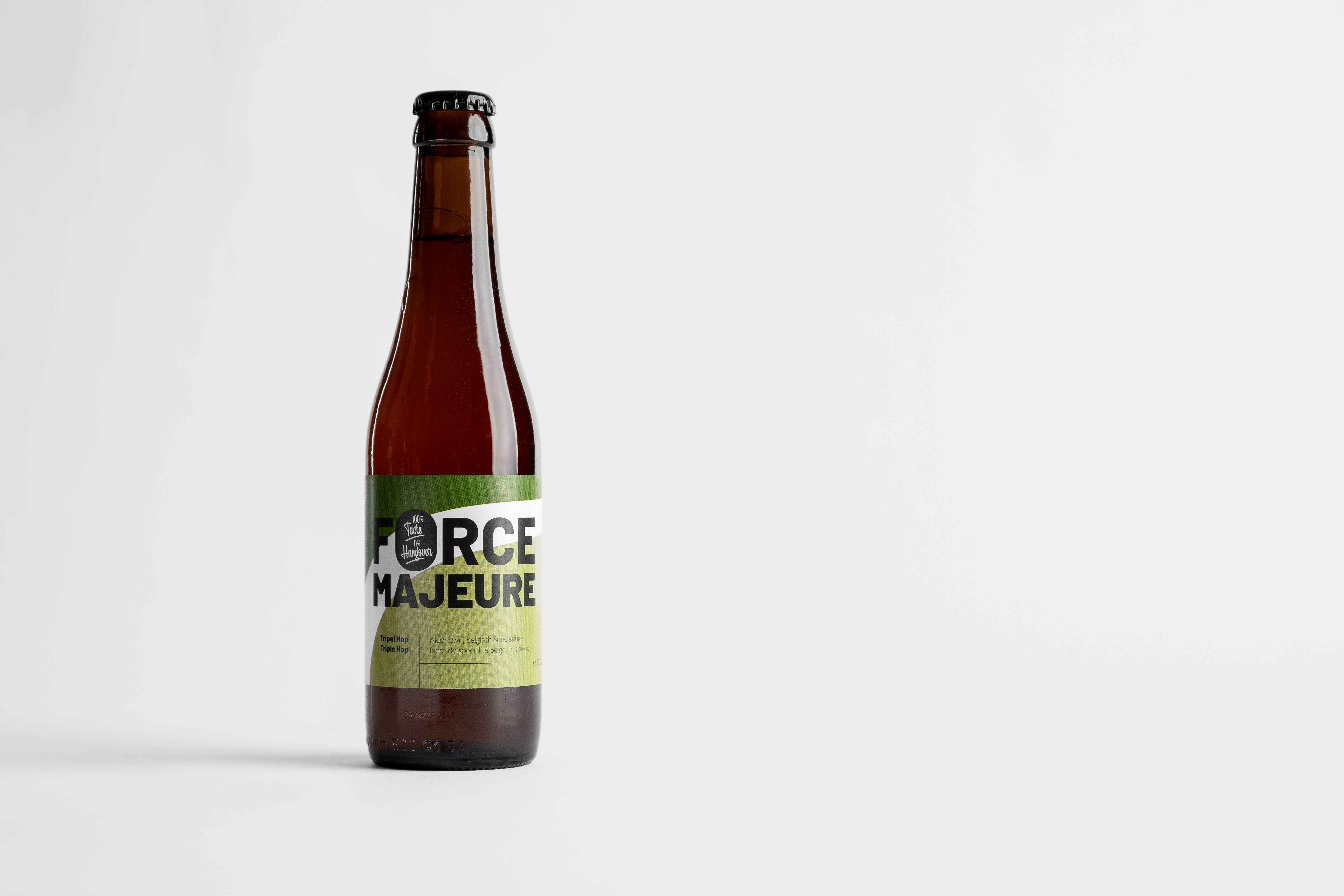 Force Majeure - Venta al por mayor Cerveza sin alcohol - Pack de 24 Force Majeure Tripel Hop sin alcohol - Tripel lupulado2
