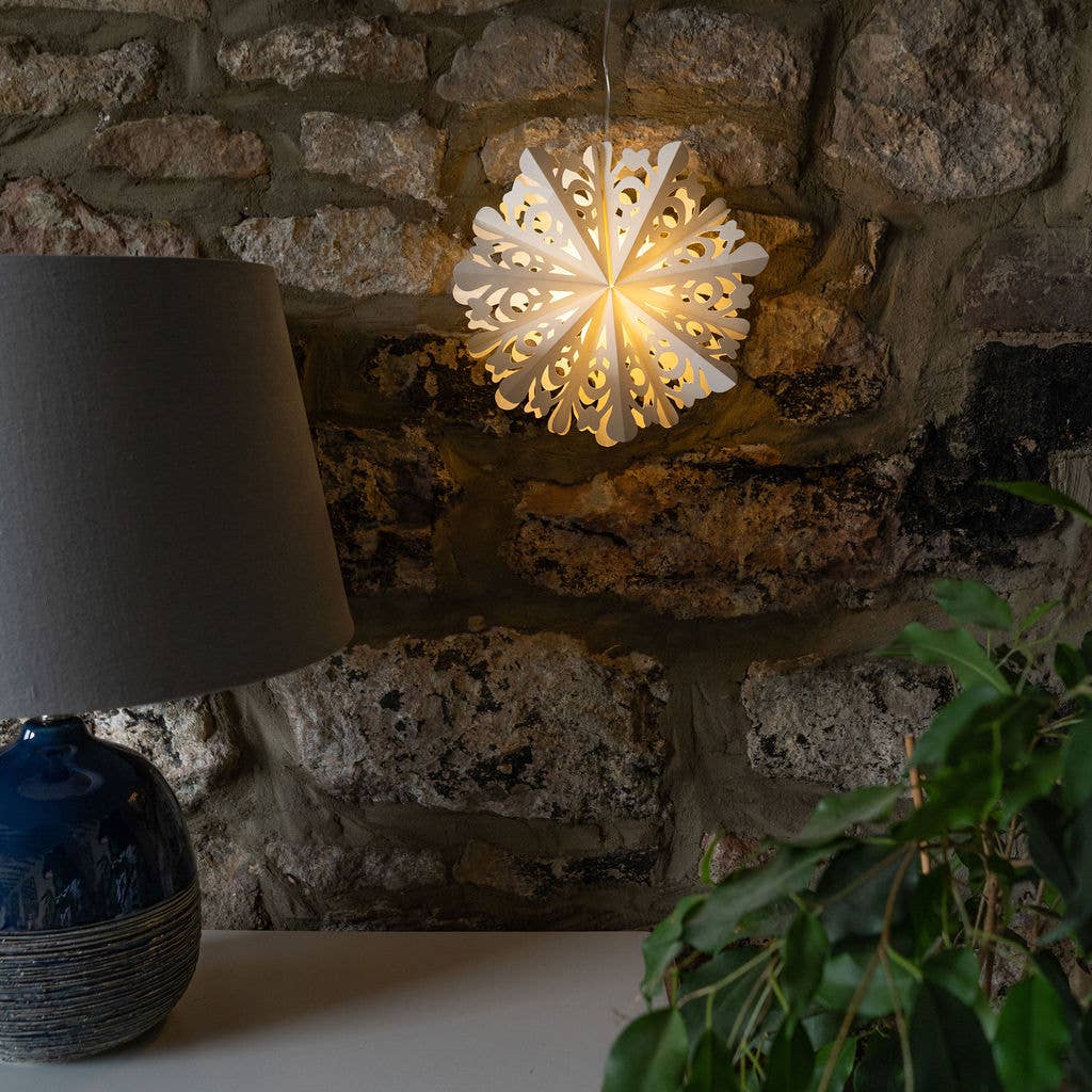 Bollywood Christmas – wholesale Christmas decoration – Diamond Dust Lit LED Lighting Paper Wall Hanging Decoration2