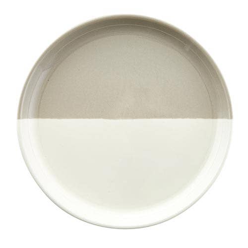 Dipped Plates - Warm Grey for wholesale by Santa Barbara Design Studio by Creative Brands