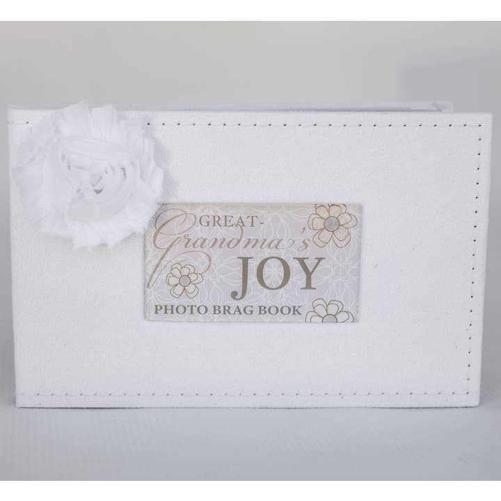The Grandparent Gift Co. Inc. – wholesale Photo album – Great-Grandma Gift- Joy Photo Brag Book Album 9308