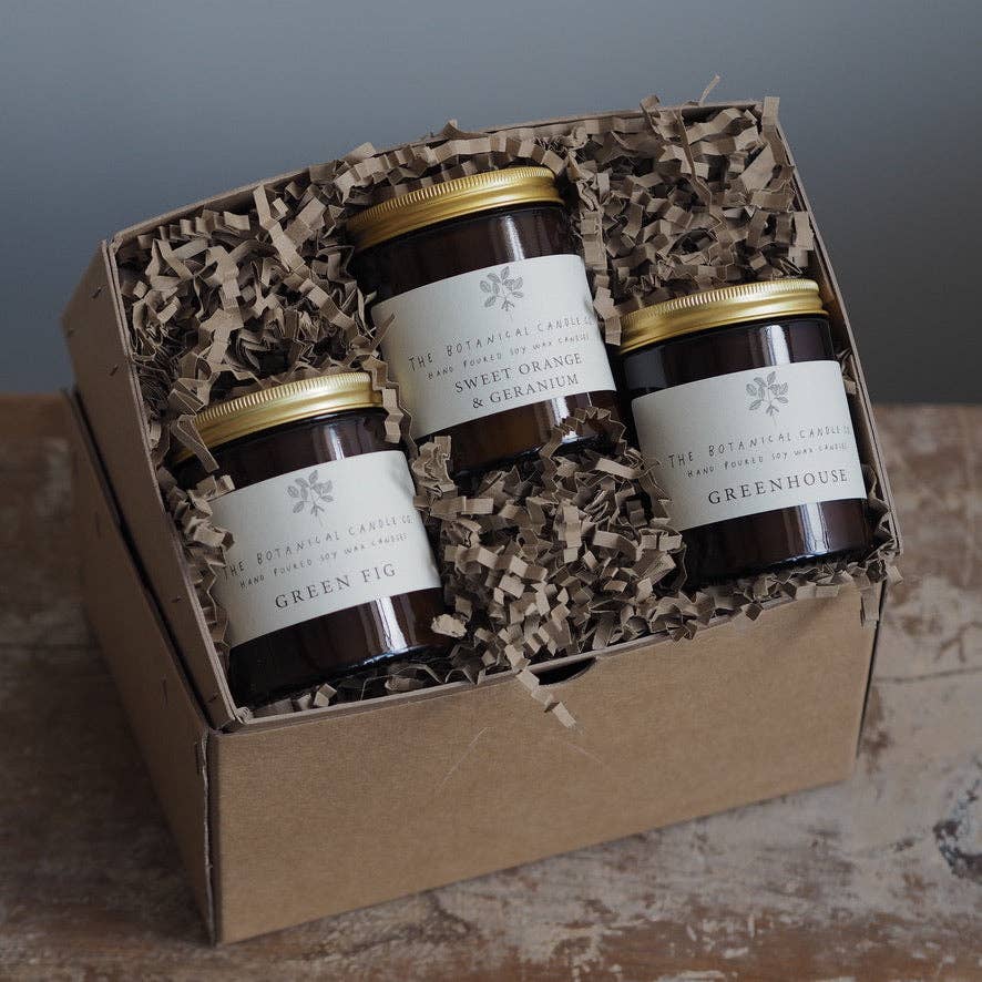The Botanical Candle Co. - Vente Bougie en bocal - Coffret cadeau - The Fresh Collection2